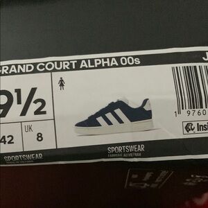 Adidas Blue and White Sneakers